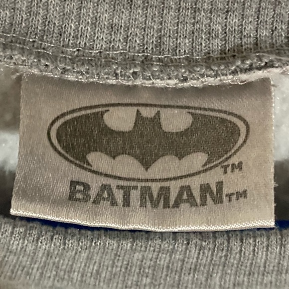 Batman Sweater Kids Large (14) Gotham City Dark Knight DC Comics - Picture 5 of 6